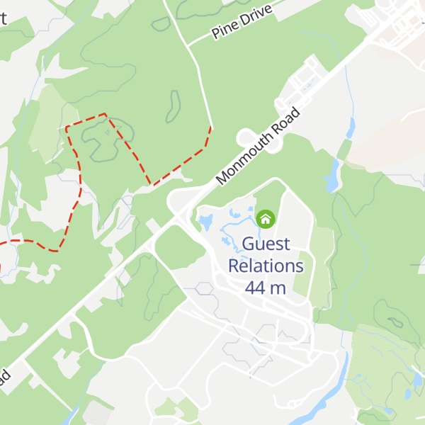 Map of Cabana Rentals