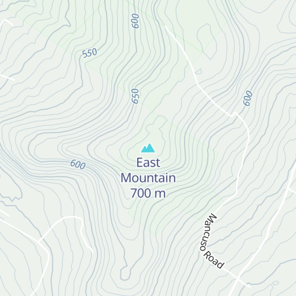 Map of East Mountain