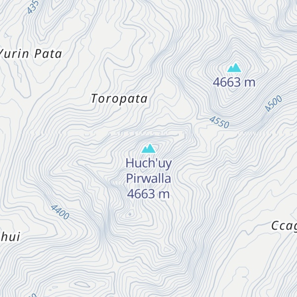 Map of Huch'uy Pirwalla