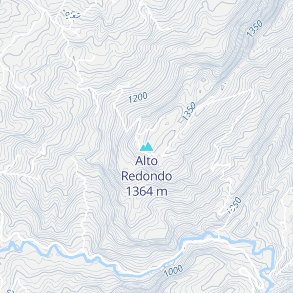 Map of Alto Redondo