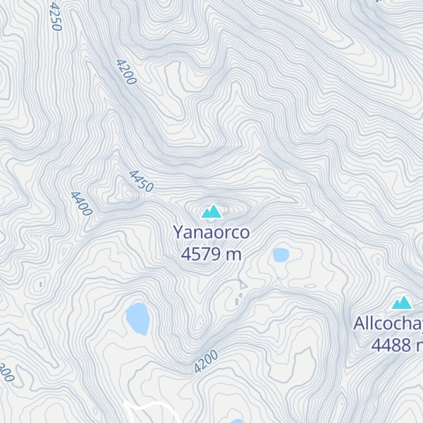Map of Yanaorco