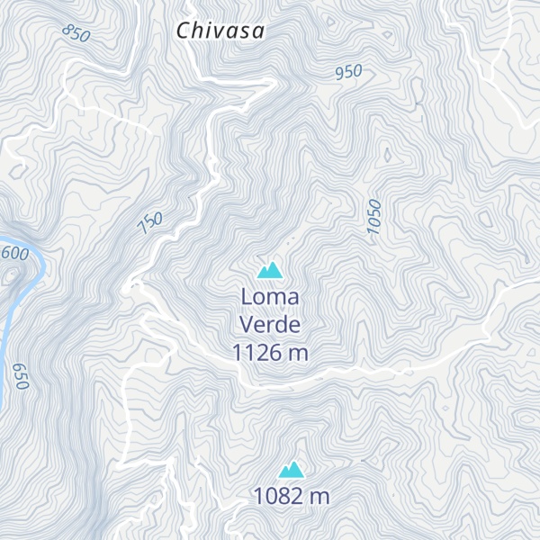 Map of Loma Verde
