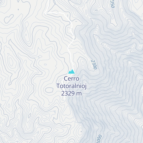 Map of Cerro Totoralnioj