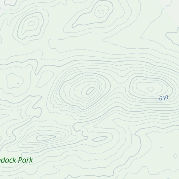 Map of Big Brook Hills