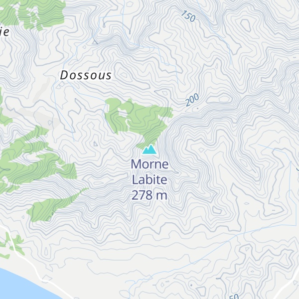 Map of Morne Labite