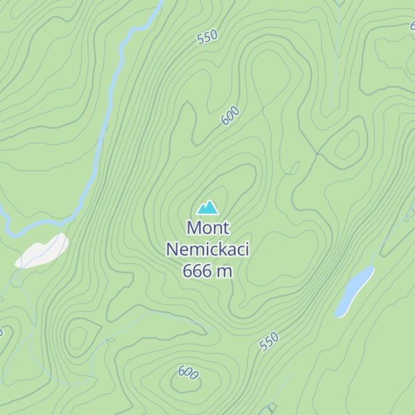Map of Mont Nemickaci