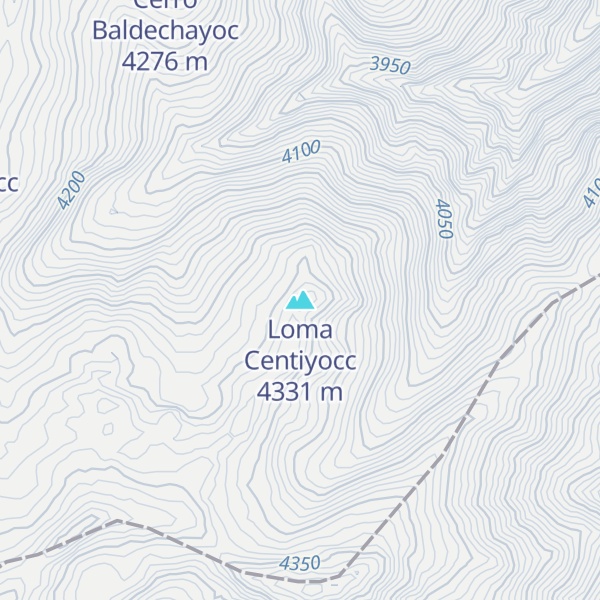 Map of Loma Centiyocc