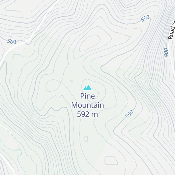 Map of Pine Mountain