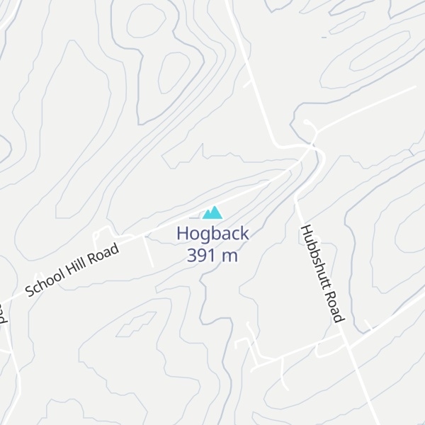 Map of Hogback
