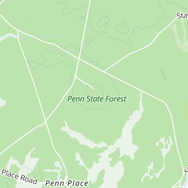 Map of Bear Swamp Hill