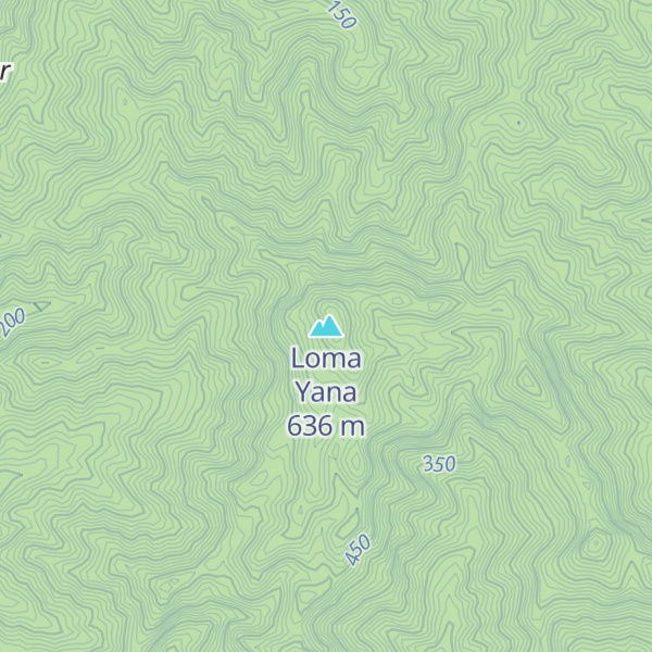 Map of Loma Yana