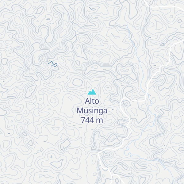 Map of Alto Musinga