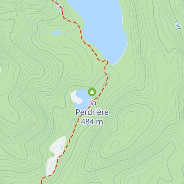 Map of La Perdrière