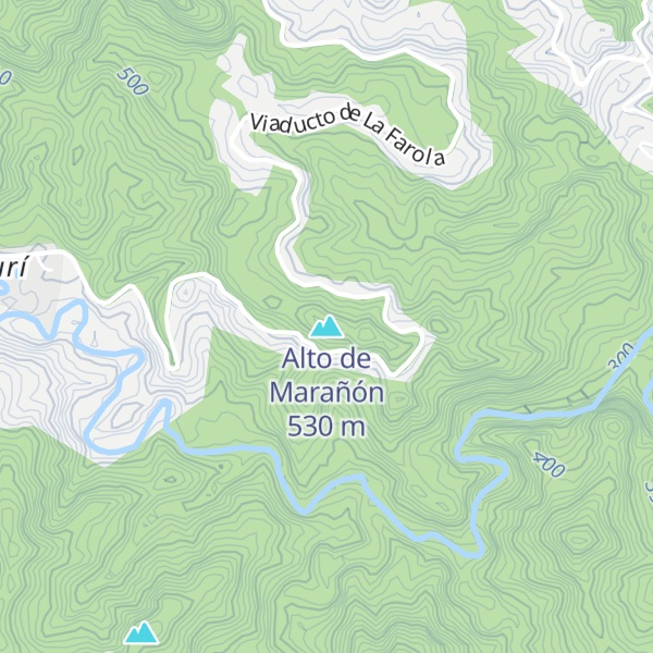 Map of Alto de Marañón