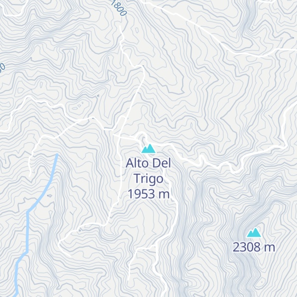 Map of Alto Del Trigo