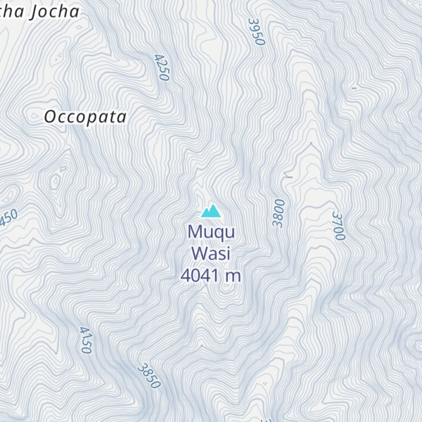 Map of Muqu Wasi