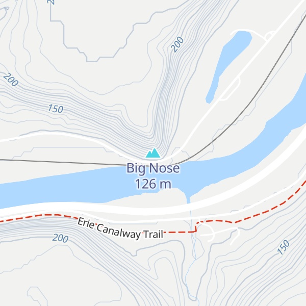 Map of Big Nose