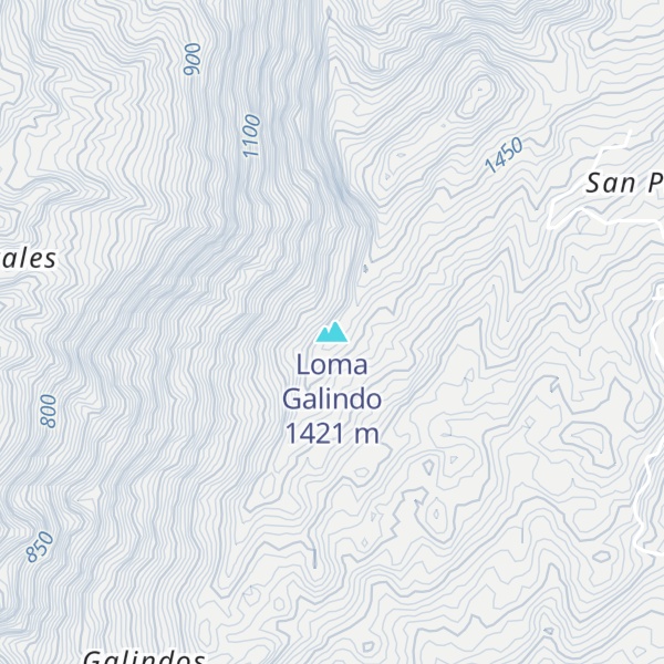 Map of Loma Galindo