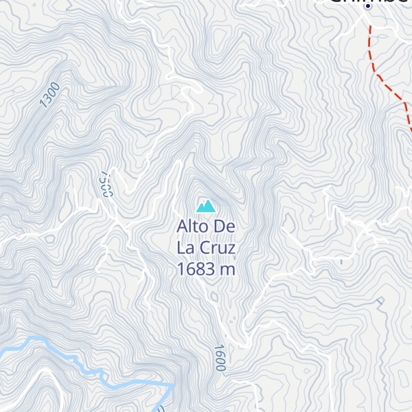Map of Alto De La Cruz