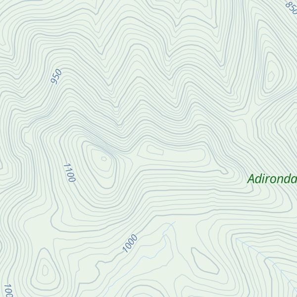 Map of Blue Ridge