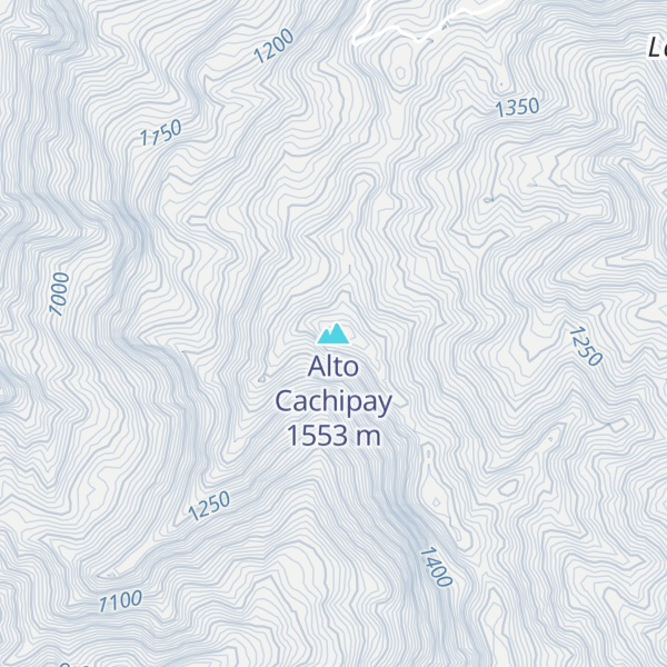 Map of Alto Cachipay