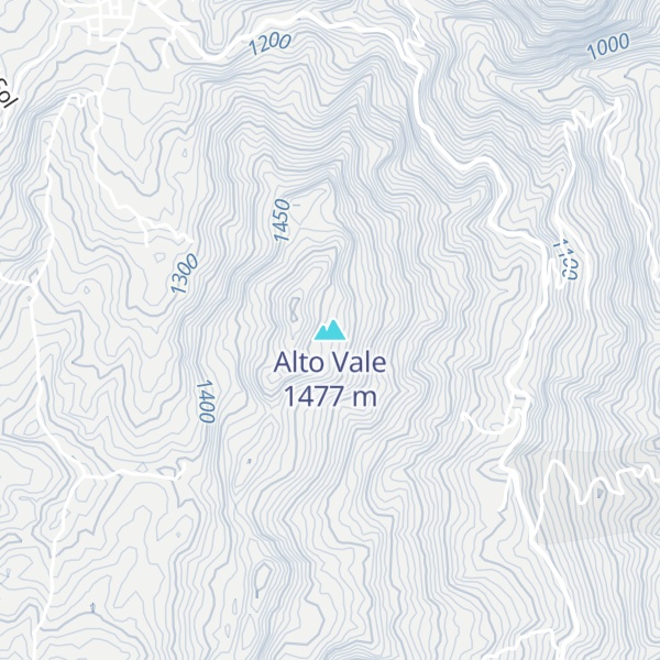 Map of Alto Vale