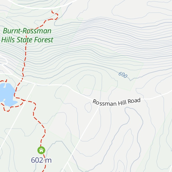Map of Rossman Hill