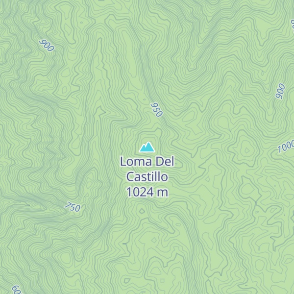 Map of Loma Del Castillo