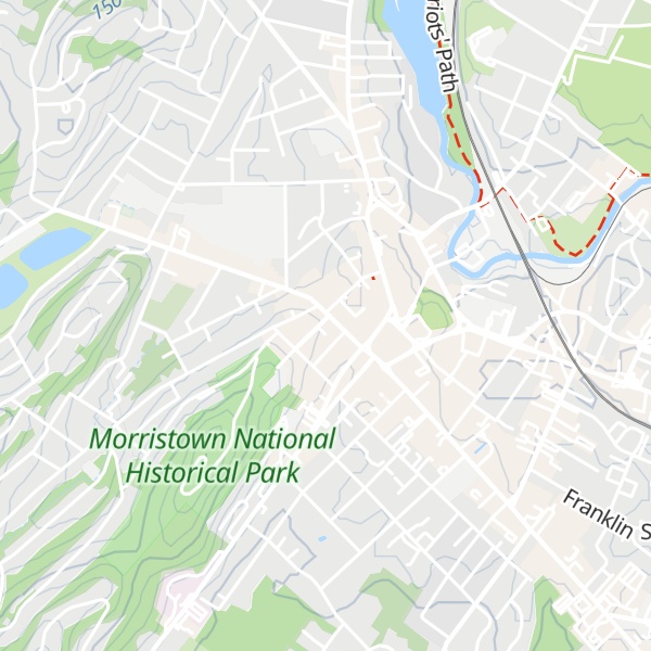 Map of Morris County Visitors Center