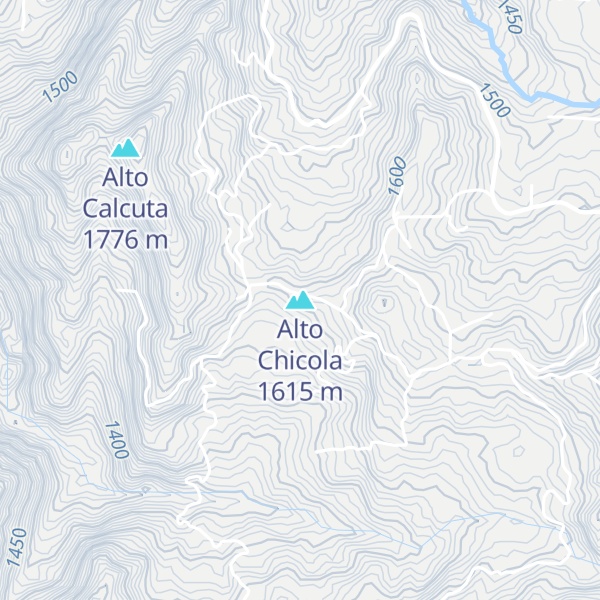 Map of Alto Chicola