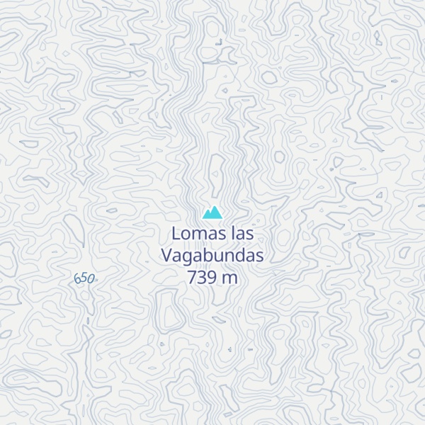 Map of Lomas las Vagabundas