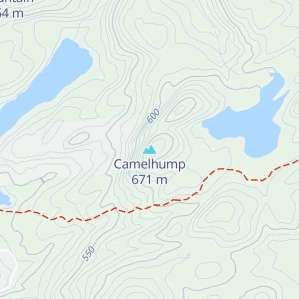 Map of Camelhump