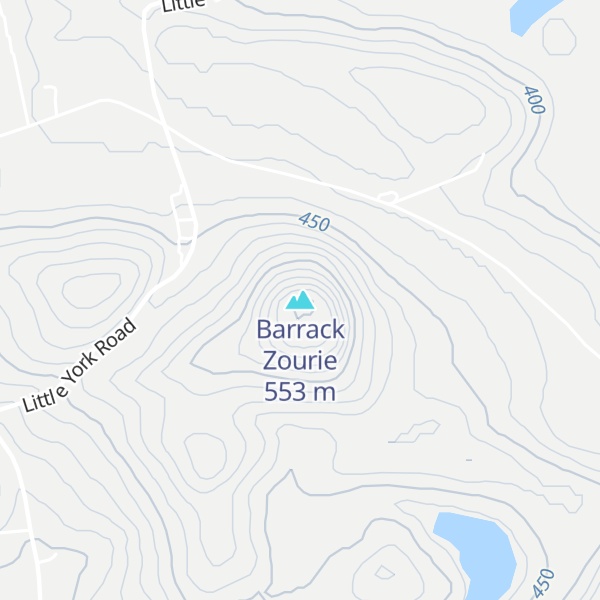 Map of Barrack Zourie