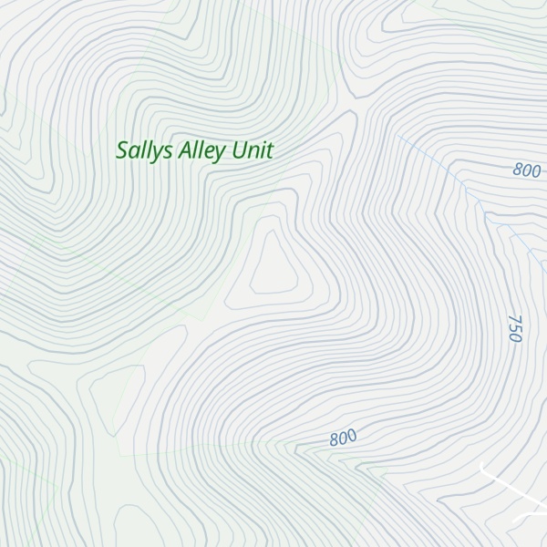 Map of South Bearpen