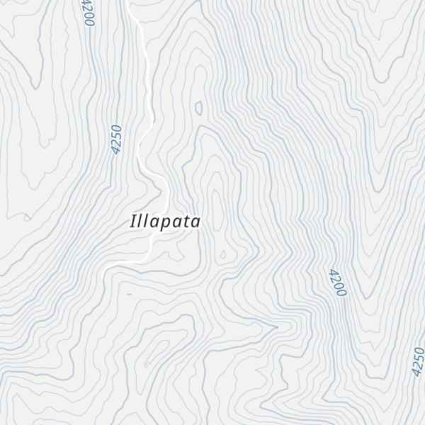 Map of Cerro Illapata