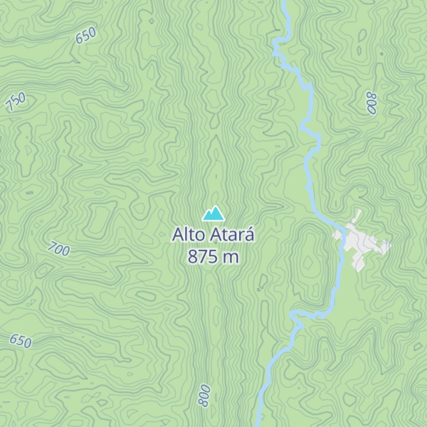 Map of Alto Atará