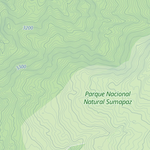 Map of Alto Oseras