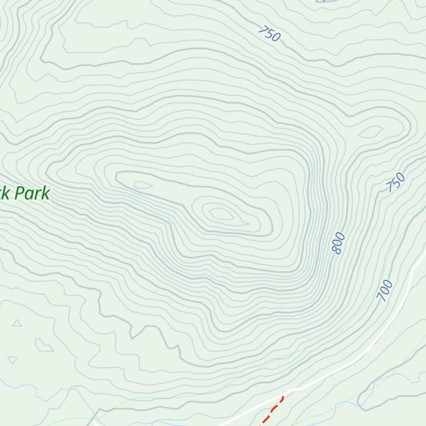 Map of Payne Mountain