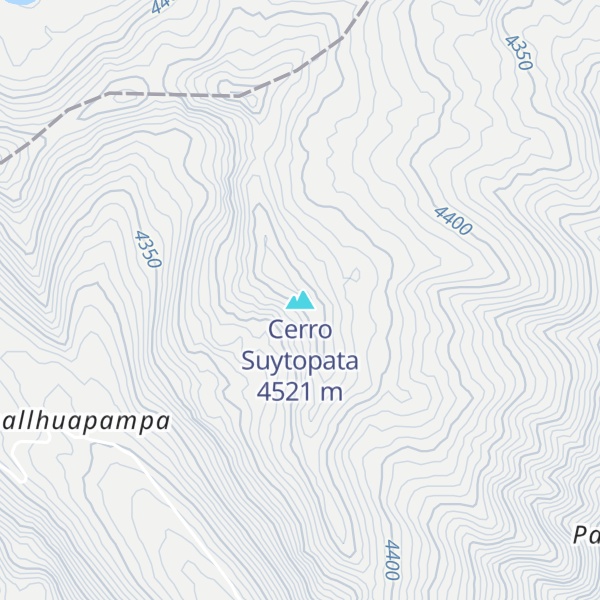 Map of Cerro Suytopata
