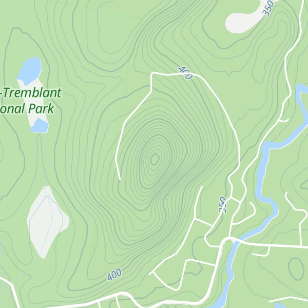 Map of Mont la Tuque