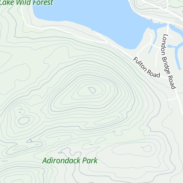 Map of Sheeley Mountain