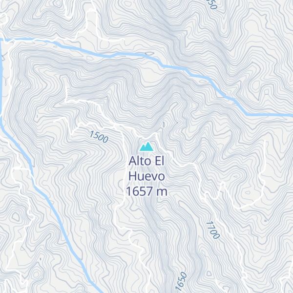 Map of Alto El Huevo