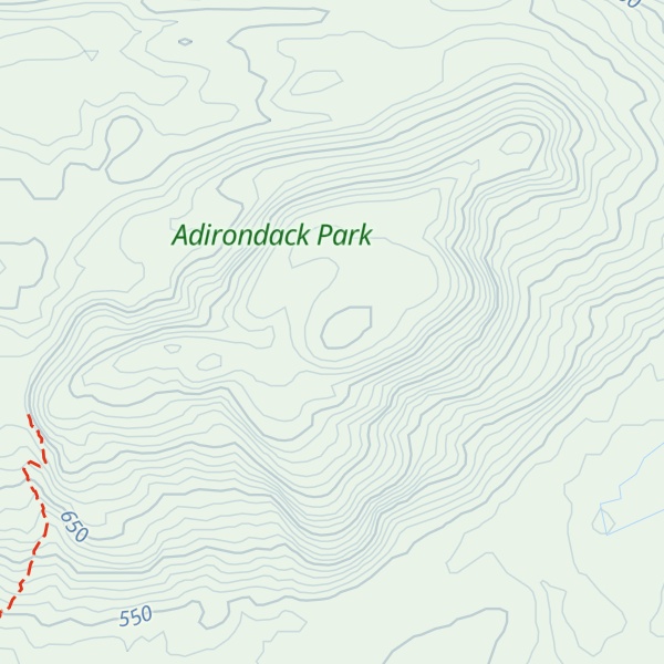 Map of Sherman Mountain