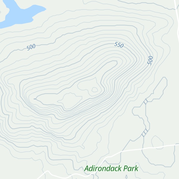 Map of Cat Hill