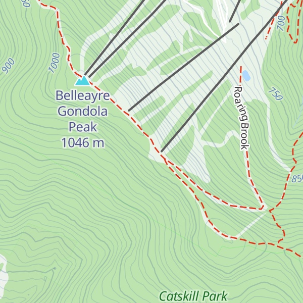 Map of Sunset Lodge