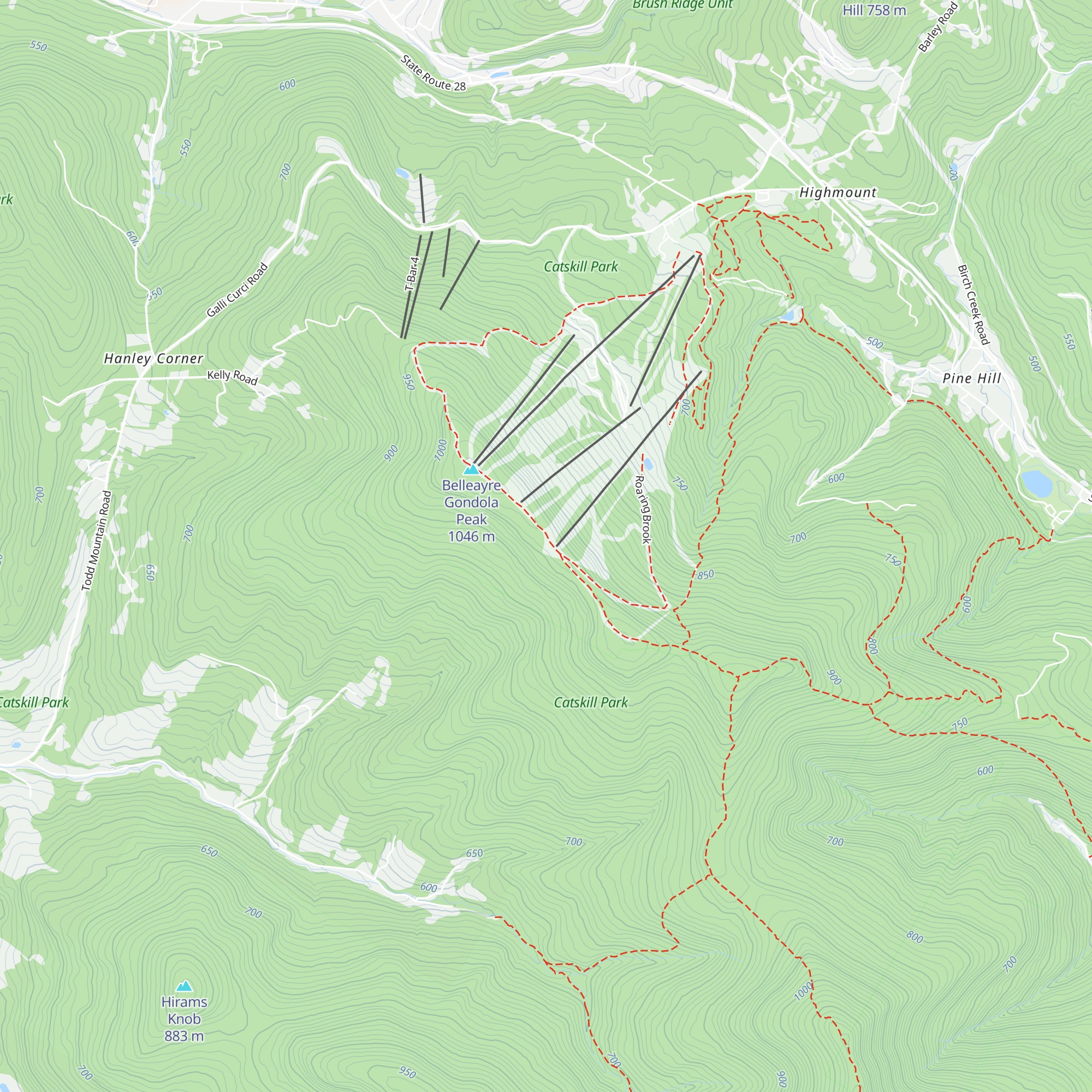 Sunset Lodge map