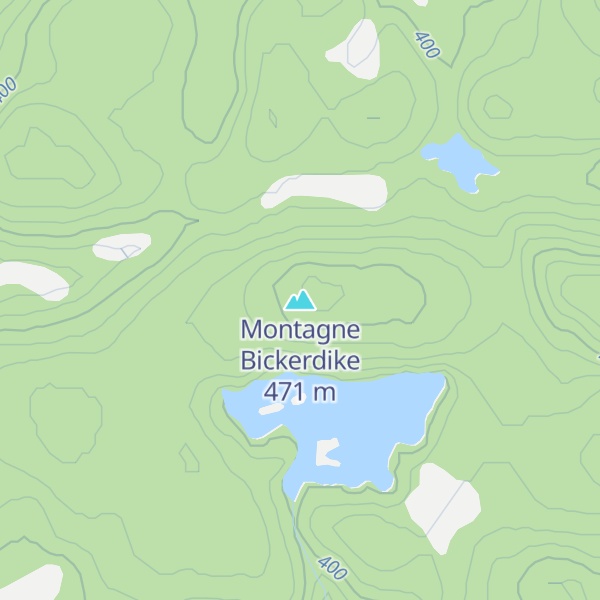 Map of Montagne Bickerdike