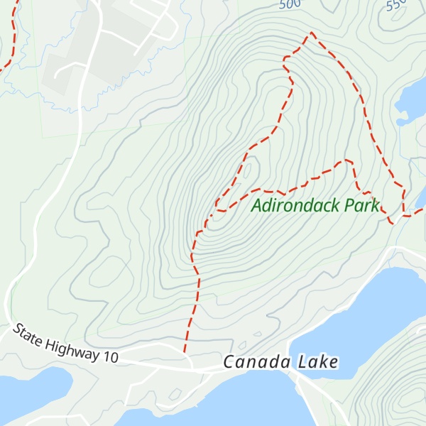 Map of Kane Mountain