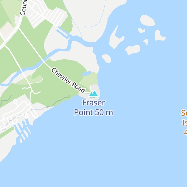 Map of Fraser Point