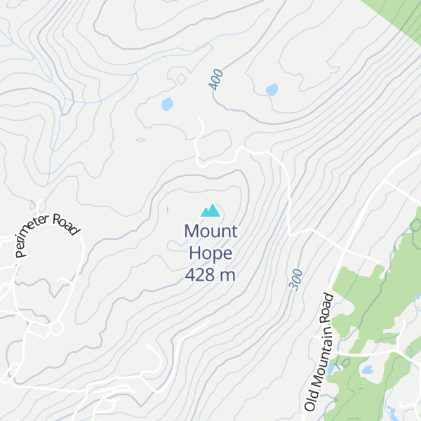 Map of Mount Hope